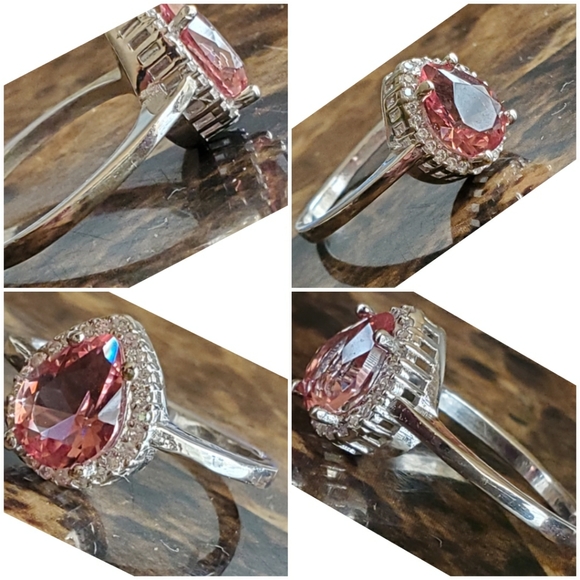 2ct Color Changing Alexandrite Ring Size 7.5 & 8 - Picture 5 of 8